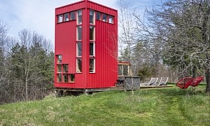 This Architect-Designed Tiny Home Is Truly Unique, Perfect for Art Lovers