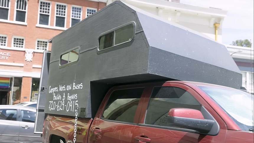This Artist Ditched the Rat Race and Single-Handedly Built a Truck Camper for a Mere $5K