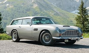This Aston Martin DB5 Shooting Brake By Radford Is Looking For A New Owner
