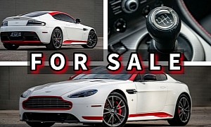 This Aston Martin V8 Vantage Looks More Expensive Than It Is and It's a Stick-Shift V8 Car
