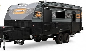 This Aussie Travel Trailer Is an Unstoppable Machine for Off-Road and Off-Grid Adventures