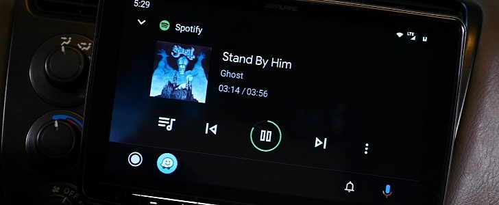 Spotify on Android Auto