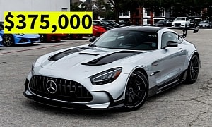 This Barely Driven 2021 Mercedes-AMG GT Black Series Just Sold for 2024 Ferrari 296 Money
