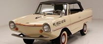 This Barely-Driven Amphicar Deserves a Chance, Because It’s Both Car and Boat