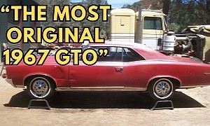 This Barn Find Claims to Be "the Most Original 1967 Pontiac GTO," Parked 35 Years Ago