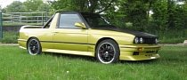 This Baur BMW E30 Convertible Is Now a V8 Pickup Truck