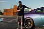 This Bearded Man Has a RWD Nissan GT-R with Color Flip Paint