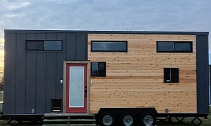 This Beautiful Two-Loft Tiny House Is Well Suited for a Modern Family Lifestyle