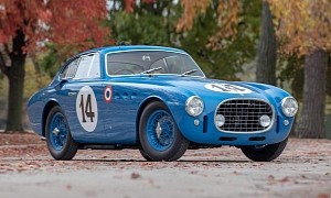 This Beautifully Restored Ferrari 340 America Once Had a Chevy V8 Engine