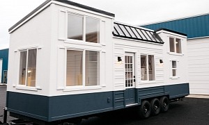 This Beautifully Simple Two-Loft Tiny House Is Any Minimalist's Dream Come True
