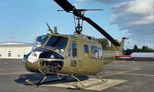 This Bell UH-1H Huey Isn't Just a War Veteran, It's also a Movie Star for Hire