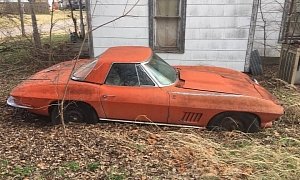 This Big Block Chevrolet Corvette Is Rotting Away on Abandoned Property