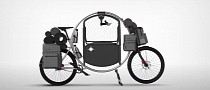 This Bike Is a Real-Life Transformer, Turns Into a Full Home on Wheels