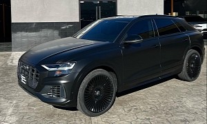 This Blacked-Out Audi Q8 Is All for Seattle Seahawks' Rashaad Penny