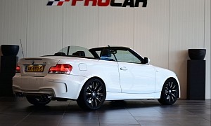 This BMW 1 Series Convertible Boasts a Swapped M3 V8 Engine, It's Now for Sale for $38K