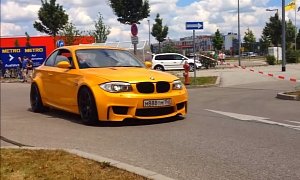 This BMW 1 Series Has a 4-liter S65 V8 under the Bonnet