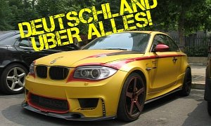 This BMW 1M Coupe Is all about Germany
