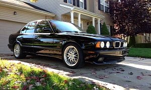 This BMW E34 5 Series Has a V12 Under the Hood and Can Be Yours for $7,999