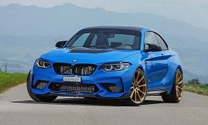 This BMW M2 CS Dialed to 543 HP by Swiss Tuner Packs Track-Ready Features
