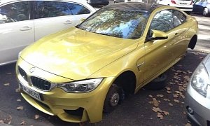This BMW M4 Has No Wheels and Still Looks Good