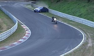This BMW M5 Nurburgring Crash Is All That's Wrong with the Retiring F10 M5