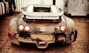 This Bugatti Veyron Is Reportedly Abandoned in Russia