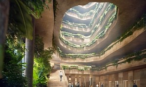This Building Will Look Like a Cave Rising from Instanbul's Ground