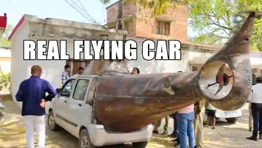 Maruti Suzuki Wagon R becomes homemade helicopter and viral star