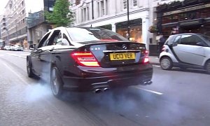 This C 63 AMG Exhaust is Louder Than a Police Siren