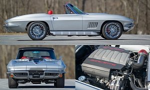 This C2 Corvette is Powered by a 460 HP LT1 V8 from the C7 Corvette Stingray – Photo Gallery