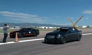 This Cadillac CTS-V Features a Massive Turbo, 1100+ HP