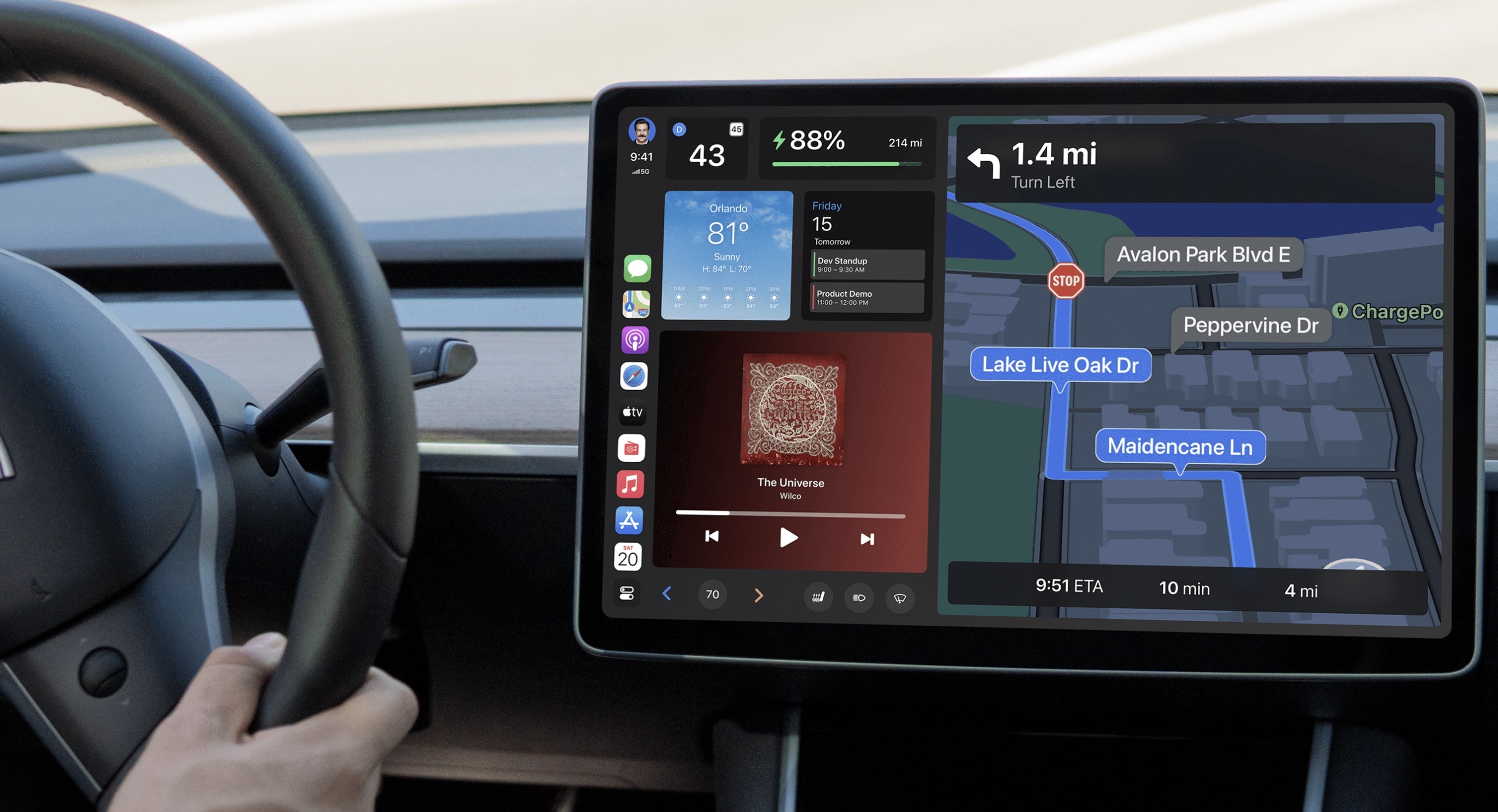 This CarPlay Concept Looks Like a Greatly Evolved Version of Android Auto  Coolwalk - autoevolution