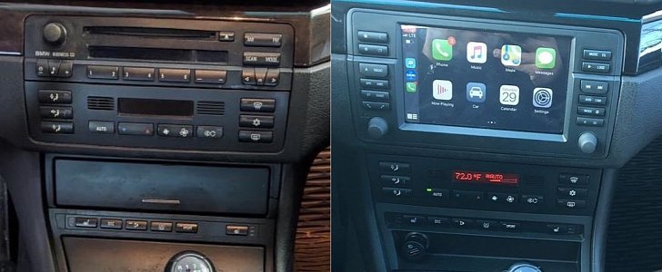 This CarPlay Upgrade Makes the BMW E46 Look Like a New-Generation