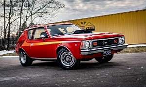 This Cheap 1973 AMC Is No Squeaky Gremlin Anymore Thanks to a 400-HP V8