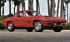This Chevrolet Corvette Is the Only Rally Red on Red Model Produced in 1967