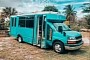 This Chevy Shuttle Bus Was Turned Into an Off-Grid Beach House on Wheels