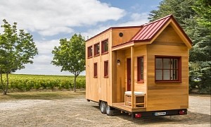 This Chic Wooden Tiny Home Brings Out the Charm of French Cottage Style