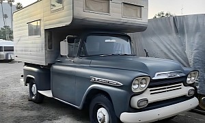This Classic Chevy Apache Truck and Custom Camper Have Been Joined at the Hip Since 1959