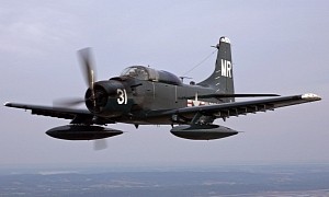 This Classic Douglas AD-5 Skyraider Was the Warthog of the Cold War, Now for Sale