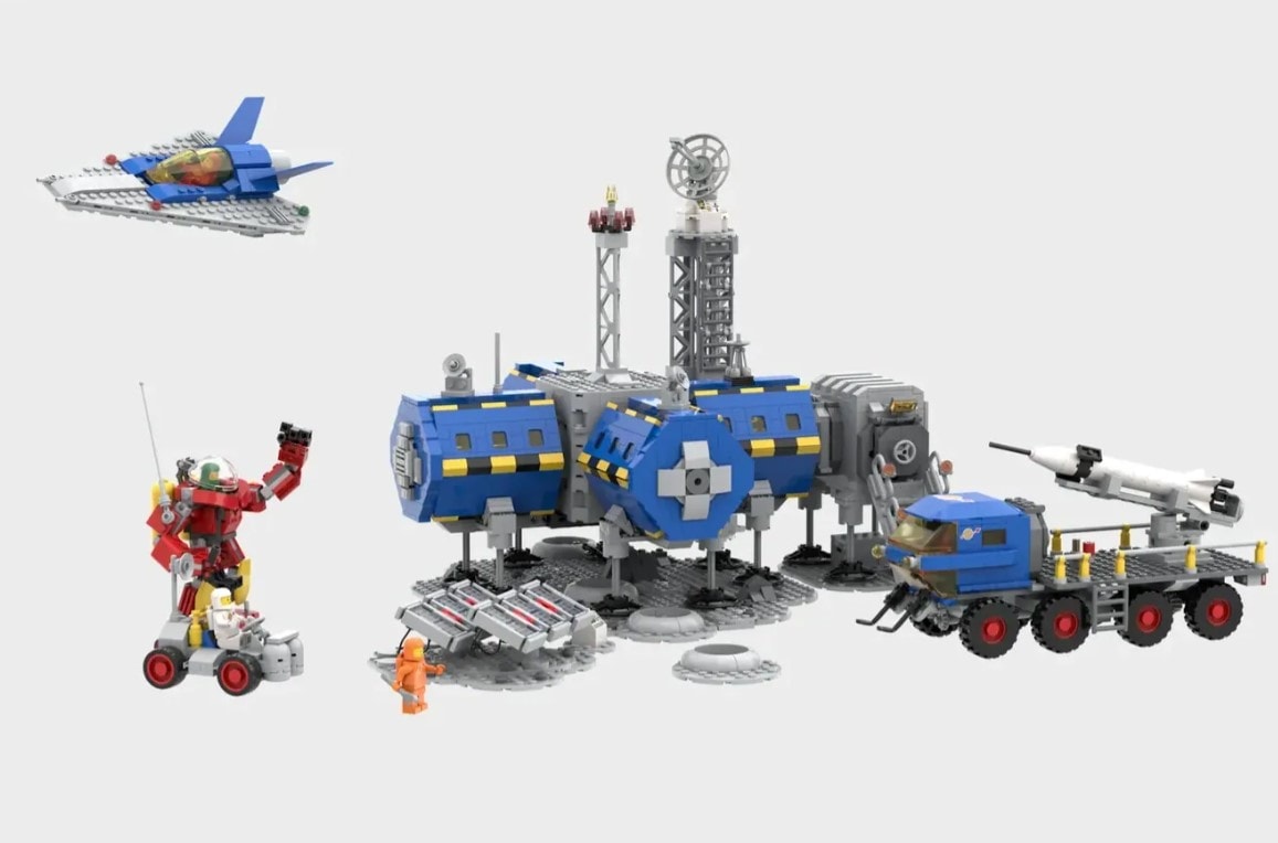 This LEGO Ideas Classic Space Base Might Remind You of the Good