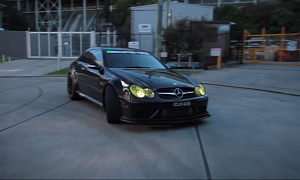 This CLK 63 AMG Black Series Supercharged by Weistec is a Track Muncher