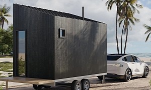 This Contemporary Off-Grid Cabin on Wheels Is the First Step to Total Freedom