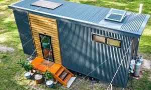 This Couple Lives in a Tiny House With a Magnificent Outdoor Space and a Large Kitchen