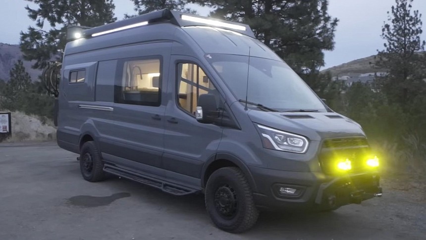This Couple's Camper Van Blends Style and Functionality Into an Off-Road-Ready Package