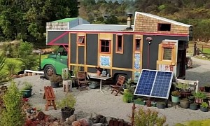 This Couple Turned an Old Truck Into Their Little Off-Grid Slice of Heaven
