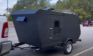 This Craftsman Built a Unique DIY Plywood and Fiberglass Camper and Is Sharing His Secrets