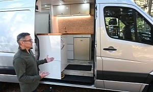 This Craftsman Nailed His First-Time DIY Conversion With a Well-Equipped Sprinter Camper
