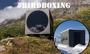 This Cube Called the Birdbox Is the iPhone of Prefab Cabins