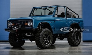 This Custom 1972 Ford Bronco With Shelby V8 Engine Flexes 421 HP