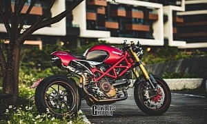 This Custom 2009 Ducati Hypermotard 1100 By Cowboy’s Chopper Is Delicious